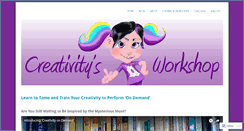 Desktop Screenshot of creativitysworkshop.com